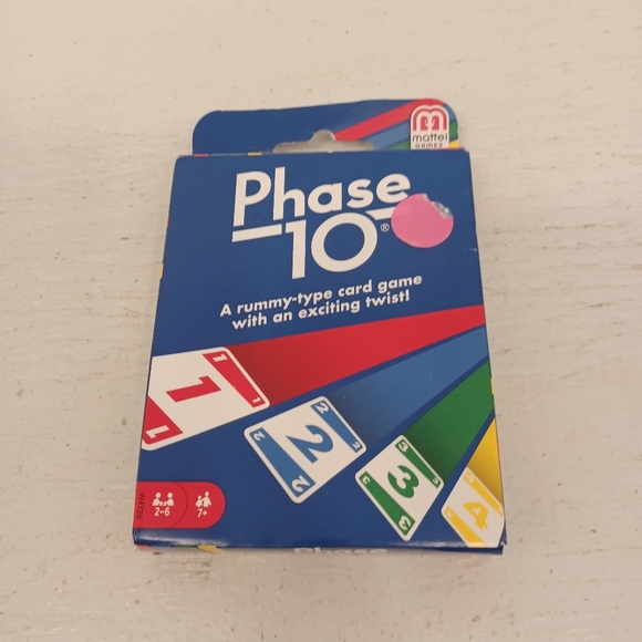 Phase 10 a rummy type card game with an exciting twist complete game - Picture 1 of 3